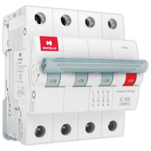 MCB TPN C Curve 40 A- Havells