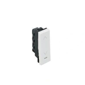 20A-Switch-SP-2 Way-with Indicator-1 Module-White