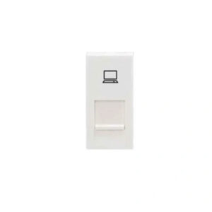 Anchor Penta RJ45 Computer Jack, cat 5e 1 Module