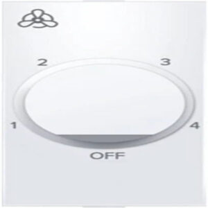 Anchor Ziva 100W , 4 Step Fan regulator, 1 Module