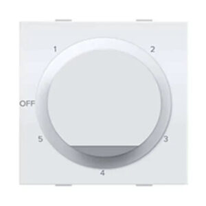 Anchor Ziva 100W , 5 Step Fan regulator, 2 Module