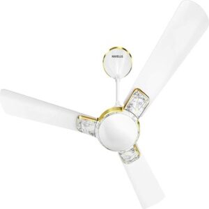 Havells - Enticer Art ES Nature Series Fan - Stone Pearl White