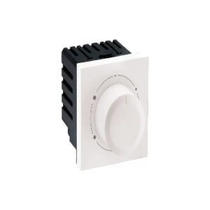 Fan Regulator - 100 Watts - 2 Module - Classic White