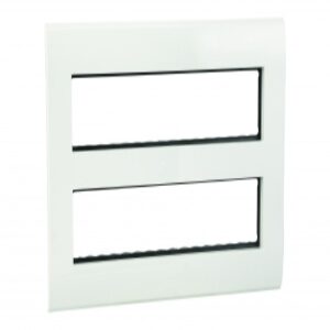 New Myrius Cover Plate – 16 Module – White