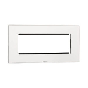 New Myrius Cover Plate – 8 Module – Horizontal – White