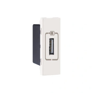 USB Charger-1500mA-Type A-1 Module-Classic White