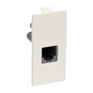 Marvel Telephone Socket RJ11 With Shutter-1 Module